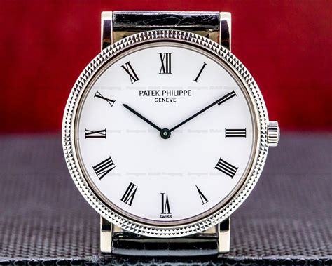 white face patek philippe|Patek Philippe white gold calatrava.